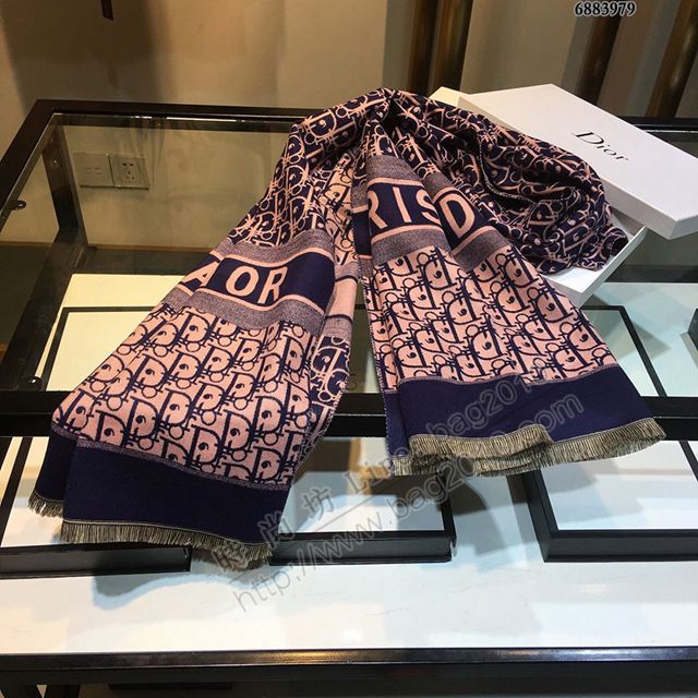 Dior圍巾 迪奧2019新款長圍巾披肩 超百搭Dior女大披肩  llwj7223